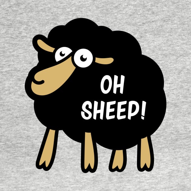 Funny Black Sheep by S_Art Design